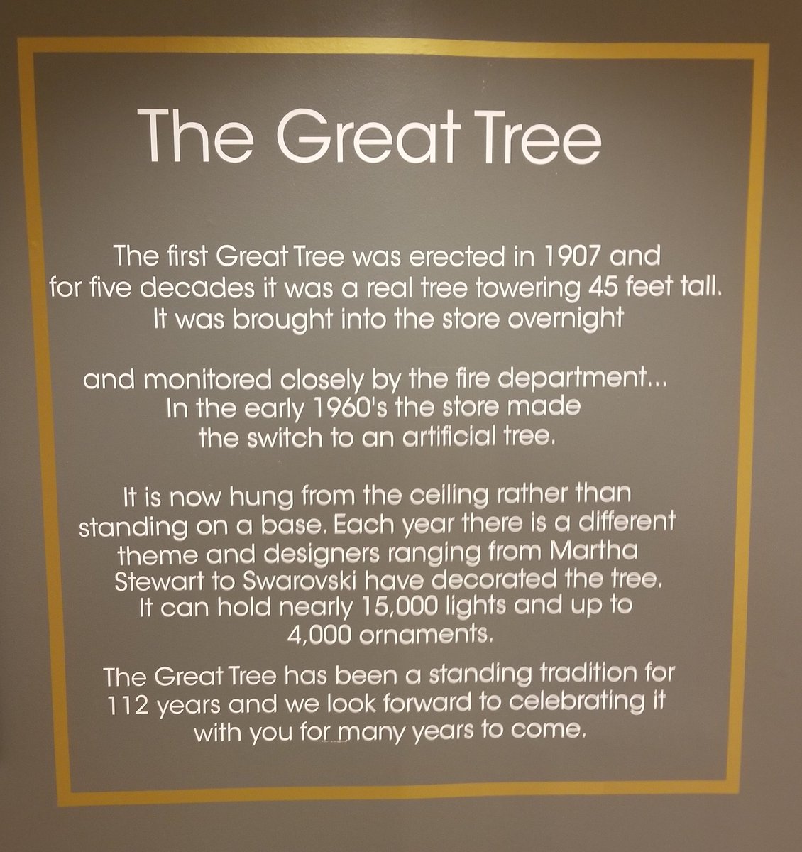 seaninwindycity's tweet image. The #GreatTree tradition continues @Macys #StateStreet #Chicago #WalnutRoom #Believe #TheHolidaysAreHere @MacysTourism