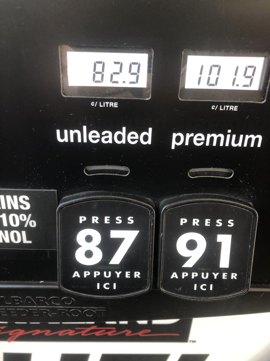 For any travellers heading west on #transcanada through #Strathmore keep going to fill up on #gas #gasprices in #calgary are almost 20% less! $0.999 in Strathmore