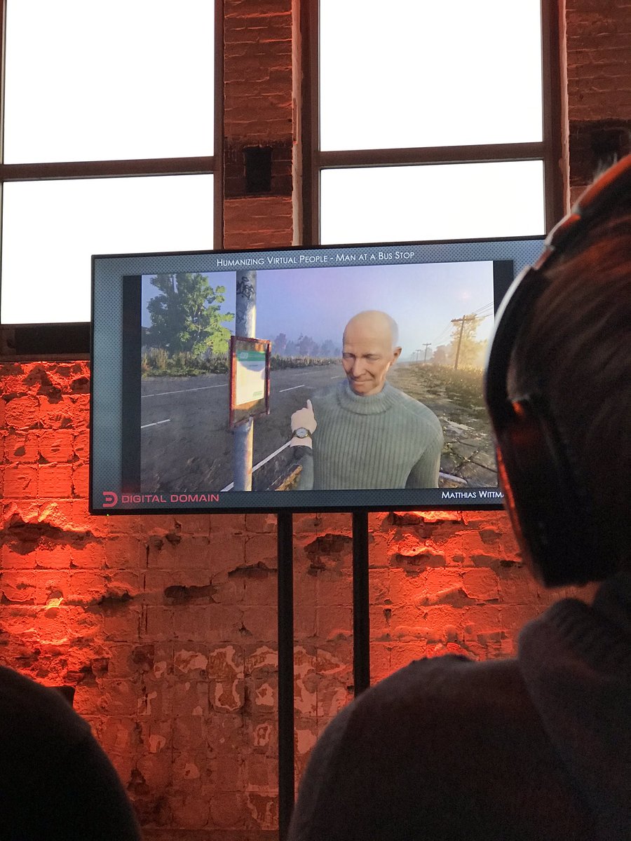 Great Session by Matthias Wittmann on Humanizing Virtual People. „Don‘t build crappy avatars!“ #VRDays
