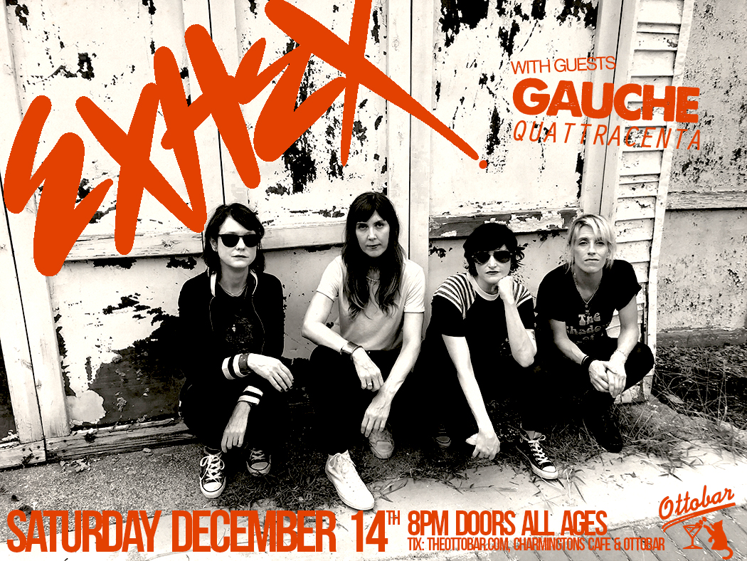We're one month out from our last show of the year at <a href="/ottobuddy/">ottobar</a> with <a href="/GetWithGauche/">Gauche</a> and Quattracenta 

Ticket info: ticketfly.com/purchase/event…