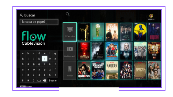 TaviLatam's tweet photo. Argentina: Cablevisión integra los contenidos de Netflix en su servicio Flow
#FlowONetflix #NuevoBuscadorFlow
@FlowContenidos @CableFibertel @NetflixLAT
https://t.co/1V5zu39PU2 https://t.co/Zcu2v575Gs
