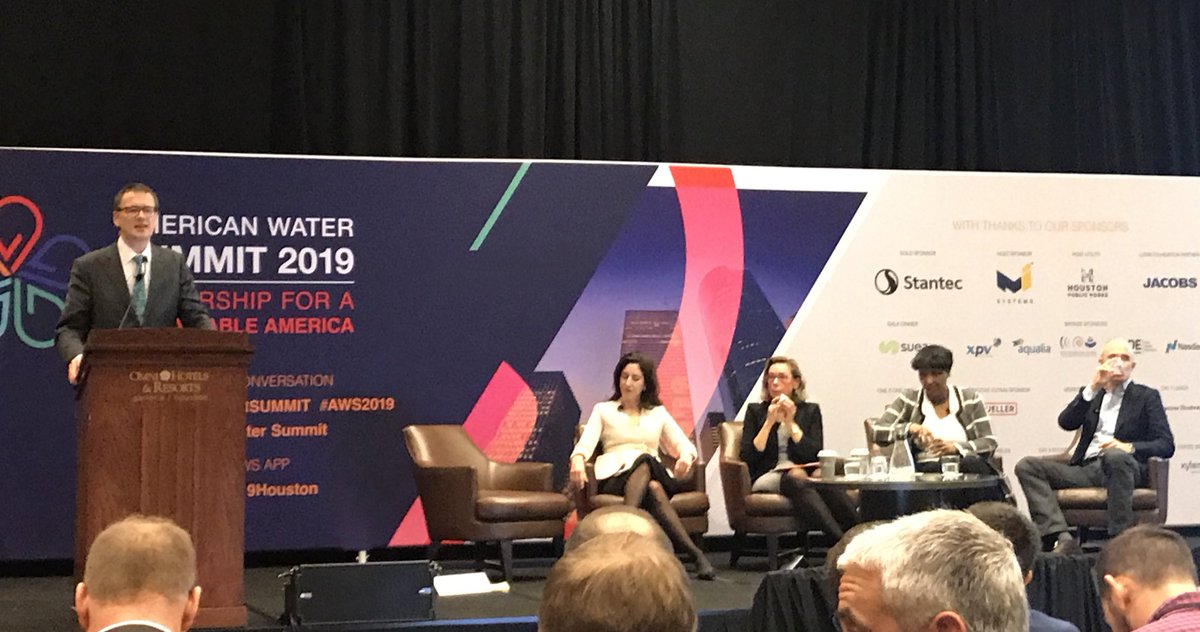 Last day of the <a href="/USAWaterSummit/">The American Water Summit</a> in Houston. It has been a great week hearing about all the #CleanWater, #SmartWater, #H20tech, &amp; #OneWater vision. Proud to represent <a href="/woodardcurran/">Woodard & Curran</a>...