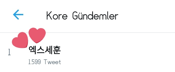 exoplaneturkey's tweet photo. 191114 엑스 세훈 (X-Sehun) Kore Twitter gündeminde birinci, 엑소 세훈 (EXO Sehun) Kore Twitter gündeminde sekinci sırada yer alıyor. 💕🎉😍
#EXO @weareoneEXO @exoonearewe #ObsessedWithSehun #CODE94 #Case94 #EXOonearewe #weareoneEXO #Obsession #EXODEUX https://t.co/6ZY4rt95GN