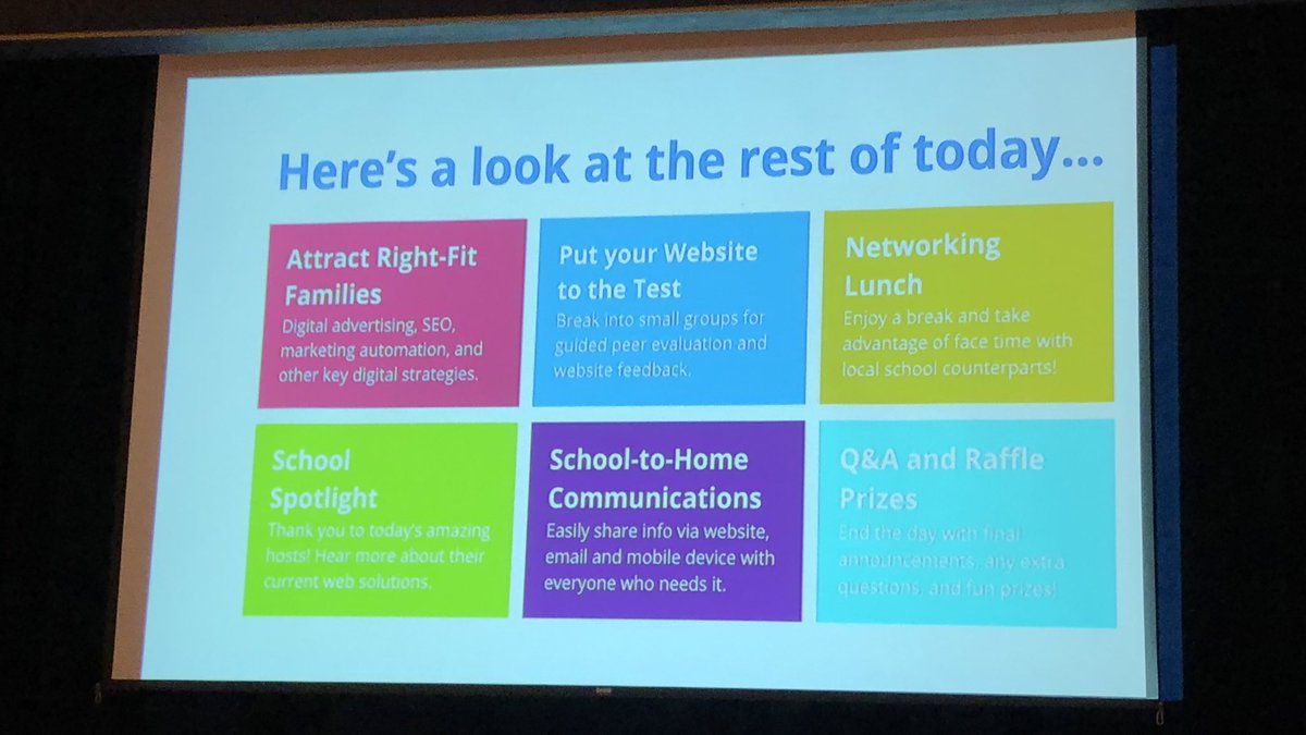 RJohnson_LSCHS's tweet photo. Over 40 school marketers gathering today - thanks again for the great partnership with @lschs &amp; @Finalsite over the past 15+ years https://t.co/ErkhwOt43G