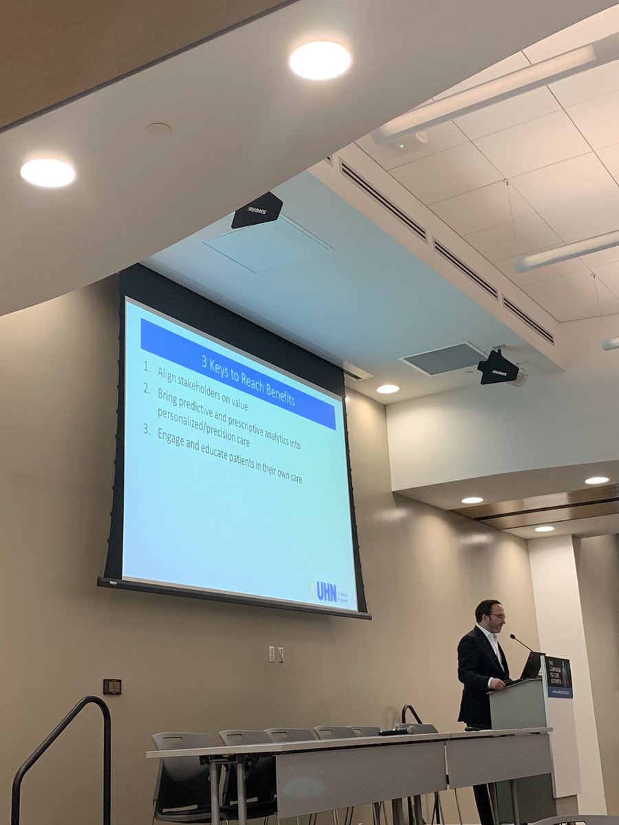 samrasmian's tweet image. 🙌🏽 “Cost cutting is not a sustainable strategy. We need value based care unlocked by data driven care” says Dr. Christian Veillette @UHN #ArthritisProgram #OAsymposium