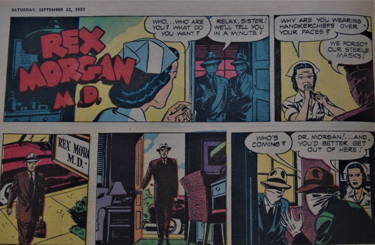 #RexMorgan The Standard #comicstrip #comicbooks #comix