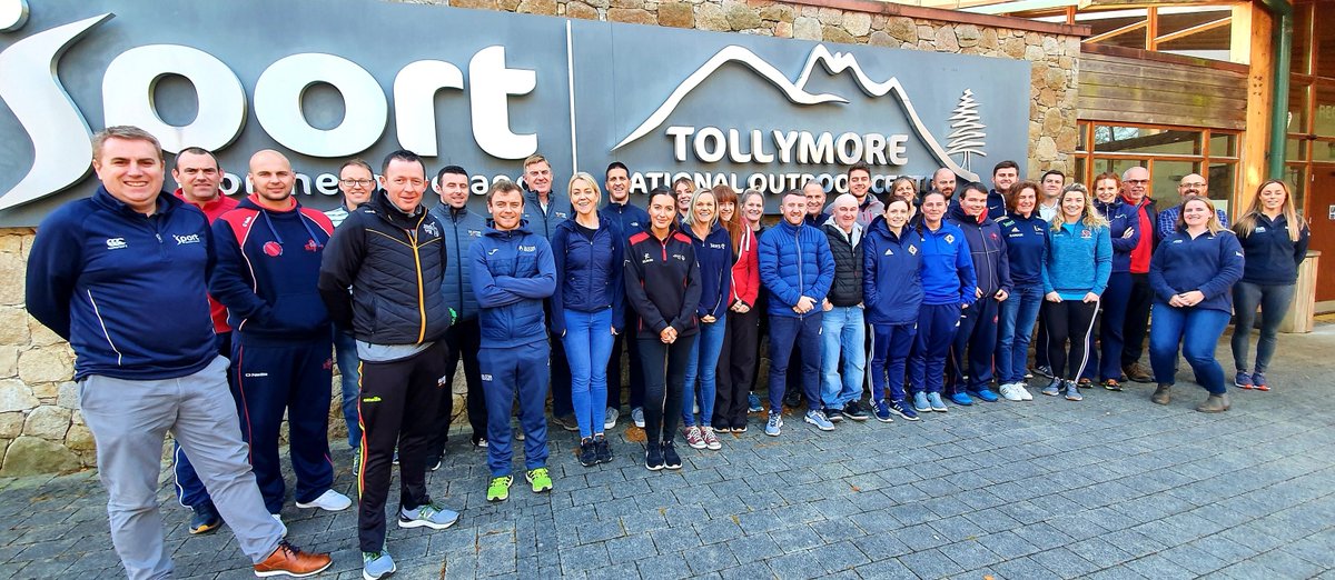 TollymoreNOC's tweet photo. It's great to see the @SportNINet Club and Network team back in the Centre this week for a two-day workshop with @CallumJCIrving. We managed to get them all together for a quick photo after lunch today. 📸 https://t.co/QONGMxqhCg