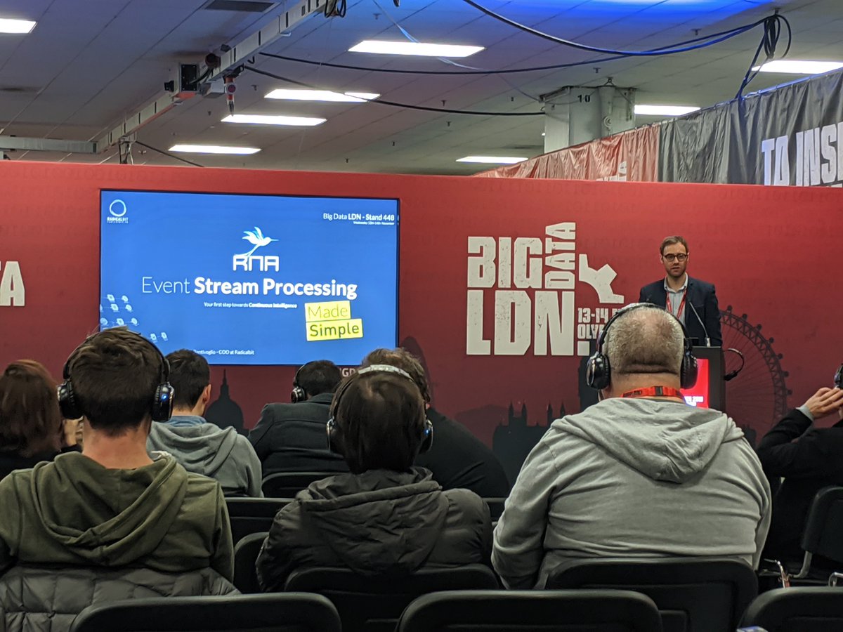 castagna's tweet image. Hey @robbenti and @weareradicalbit, do you have a short (5-10 minutes) video of your product?
It's ready now! Let your product speak for you, let the people try it for free: #EventStreamProcessing, Made Simple.
#BigData #FastData #Simplicity @ApacheKafka @BigData_LDN Stand 448