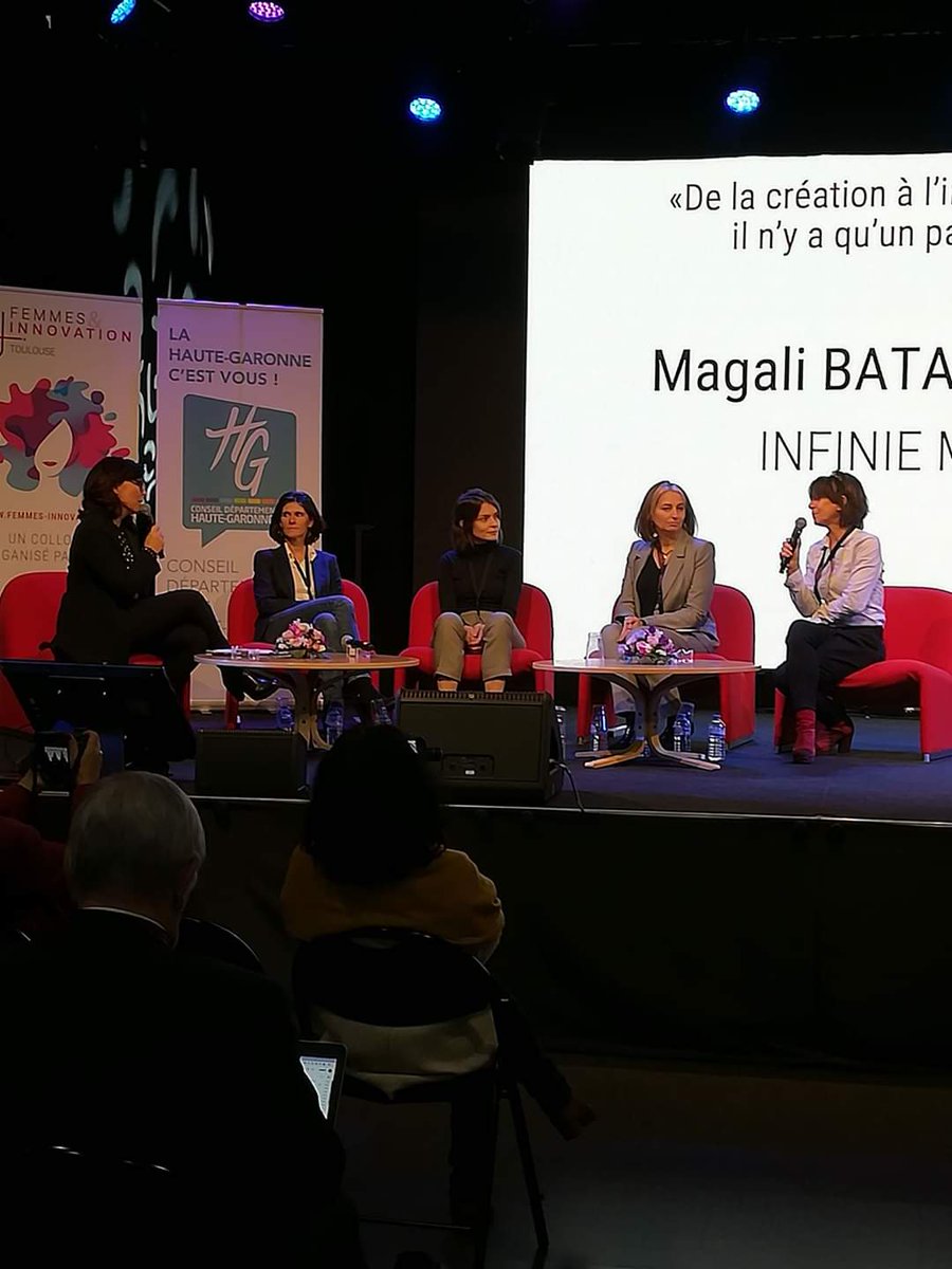 Karine Chorro, fondatrice de l'entreprise Phost'in, travaille dans la recherche de traitements anti-cancéreux innovants. #science #Colloque2019 #FEMINNOV