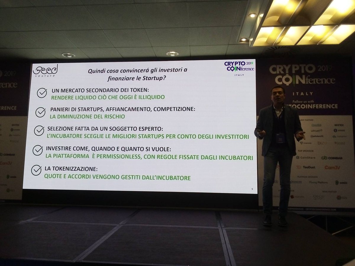 Come portare gli investitori a investire in #startup.
<a href="/will_piv/">WilliamP</a> <a href="/seed_venture/">Seed Venture</a> <a href="/CryptoCoinf/">BTC Market Structure 🇺🇸</a>
#Cryptocoinference