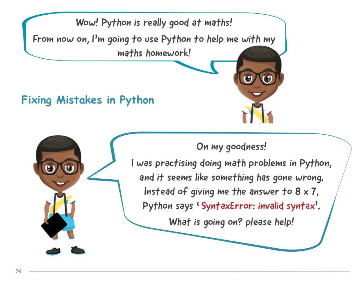 YES! every Nigerian child will understand Artificial Intelligence with our 1st AI book for Nigerian primary &amp;secondary schools, to be distributed FREE.

Let’s build FUTURE skills.

Examples from the book are below &amp; REGISTER to attend the unveiling event: bit.ly/DSN_AI_Summit2…