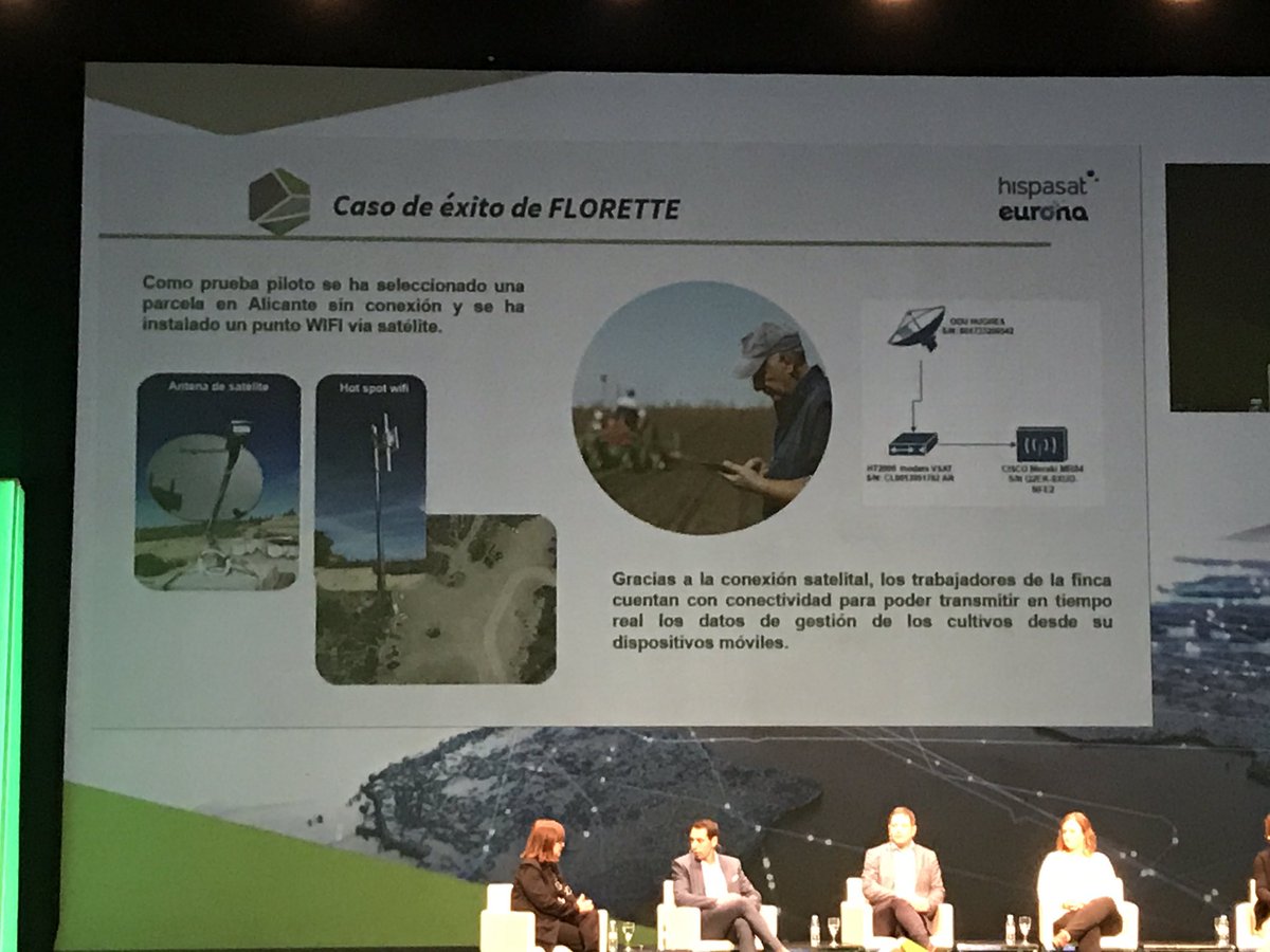 CsarMarcos's tweet photo. Estos operadores vía satélite ya han trabajado en proyectos piloto con @Florette_es y @Digitanimal Se abre un campo de grandes posibilidades para que la #digitalización de sus frutos https://t.co/AnxjHOaGoG