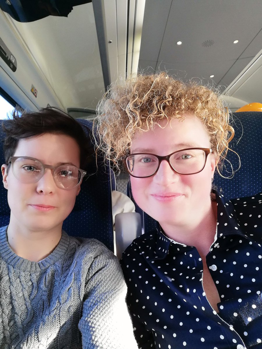 KatieMcNeice's tweet photo. I'm finally en route to @CorkFilmFest with Composer @Emerviolinist! IN ORBIT screens 17:00 in Irish Shorts 4 ๐๐
#yesinorbit #daoine #hardbackfilms #irishfilm #shortfilm #LGBTFilm #CFF2019 https://t.co/lilJMooSuq