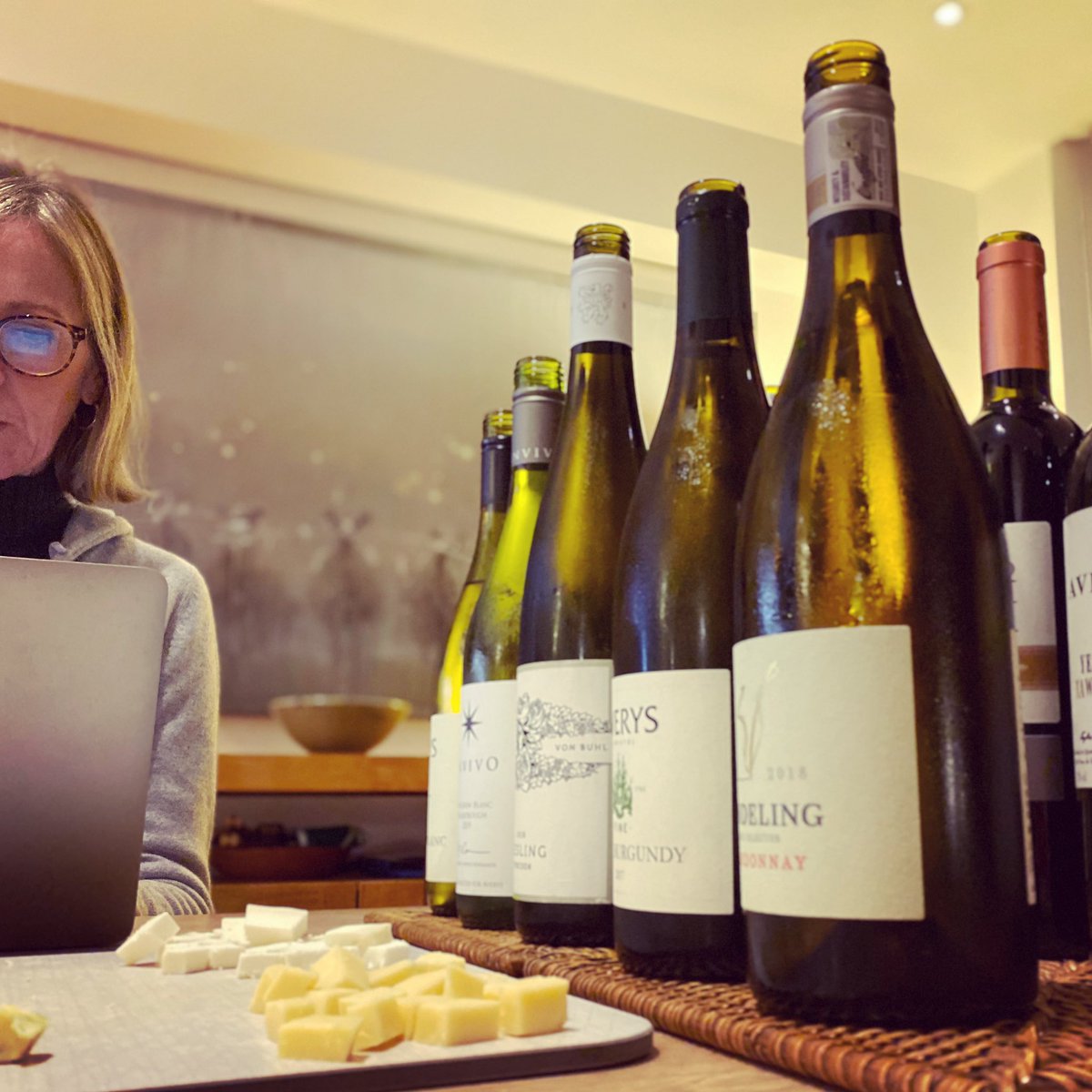 Ahh, the magic of fermentation. Wine and cheese - two of life’s more beautiful things. Prepping here for <a href="/WineFestWinch/">Wine Festival</a> masterclass (can’t wait 😋). What’s your favourite pairing? 🧀🍷🥂