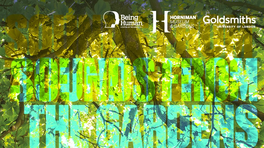 Goldsmiths, University of London (@goldsmithsuol) on Twitter photo This weekend join <a href="/GoldsmithsMusic/">Goldsmiths Music Department</a>'s Dr Marcus Leadley for a tour of the sounds of <a href="/HornimanMuseum/">Horniman Museum and Gardens</a>. Part of <a href="/BeingHumanFest/">Being Human Festival</a> 2019, a free festival of the humanities, kicking off around the UK today. Find out more: beinghumanfestival.org/event/sounds-f… This weekend join <a href="/GoldsmithsMusic/">Goldsmiths Music Department</a>'s Dr Marcus Leadley for a tour of the sounds of <a href="/HornimanMuseum/">Horniman Museum and Gardens</a>. Part of <a href="/BeingHumanFest/">Being Human Festival</a> 2019, a free festival of the humanities, kicking off around the UK today. Find out more: beinghumanfestival.org/event/sounds-f…