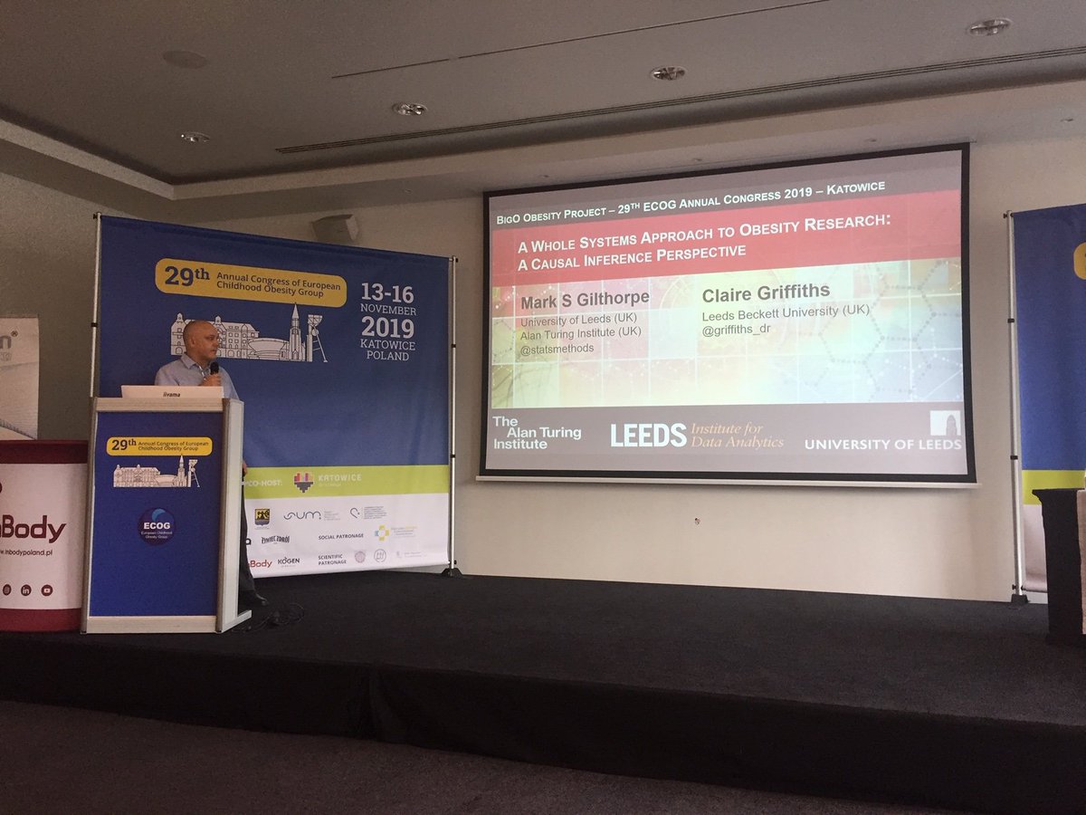Christos Diou (@cdiou) on Twitter photo Professor Mark Gilthorpe presented the challenges of causal inference in obesity research in the <a href="/BigO_Project/">BigO Project</a> session at #ECOG19 Professor Mark Gilthorpe presented the challenges of causal inference in obesity research in the <a href="/BigO_Project/">BigO Project</a> session at #ECOG19