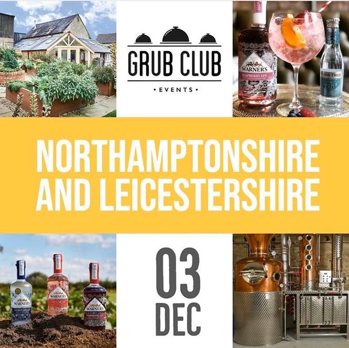 ClubLeics's tweet photo. Grub Club is now in Northamptonshire and Leicestershire! 

Join us @warnersgin for our very first event on Tuesday 3rd December. 

Great things happen over great food and drink. 

https://t.co/i0fZJ2fYIX 
https://t.co/tNJaH0dPzy

#foodnetworking #leicestershire #northamptonshire https://t.co/p4aEOEB8Ry
