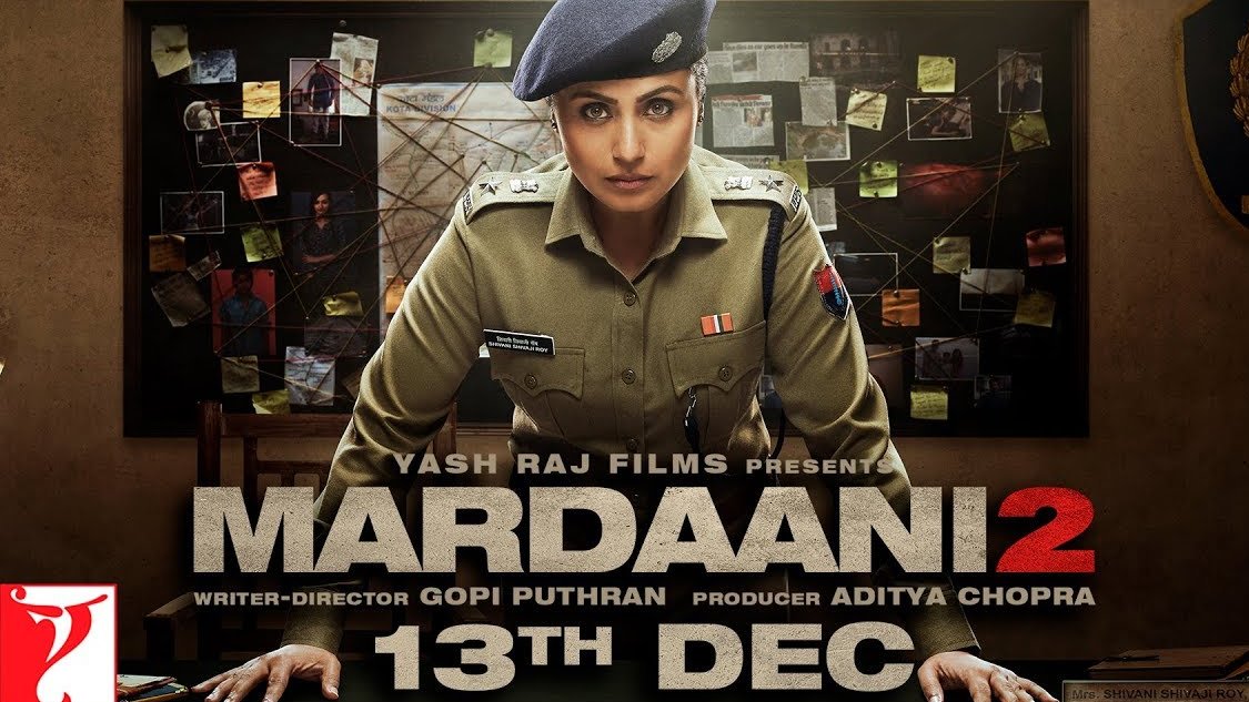 She's back. She's unstoppable #aka @RaniMukherji_4u She is Shivani Shivaji Roy chase begins again. #Mardaani2Trailer @gopiputhran @adityachopra @JishnuBhattacharjee @JohnStewartEduri #YRFnewreleases #yrf #Mardaani2 #Mardaani2on13December2019 #ShewontStop bit.ly/2CKkPcI