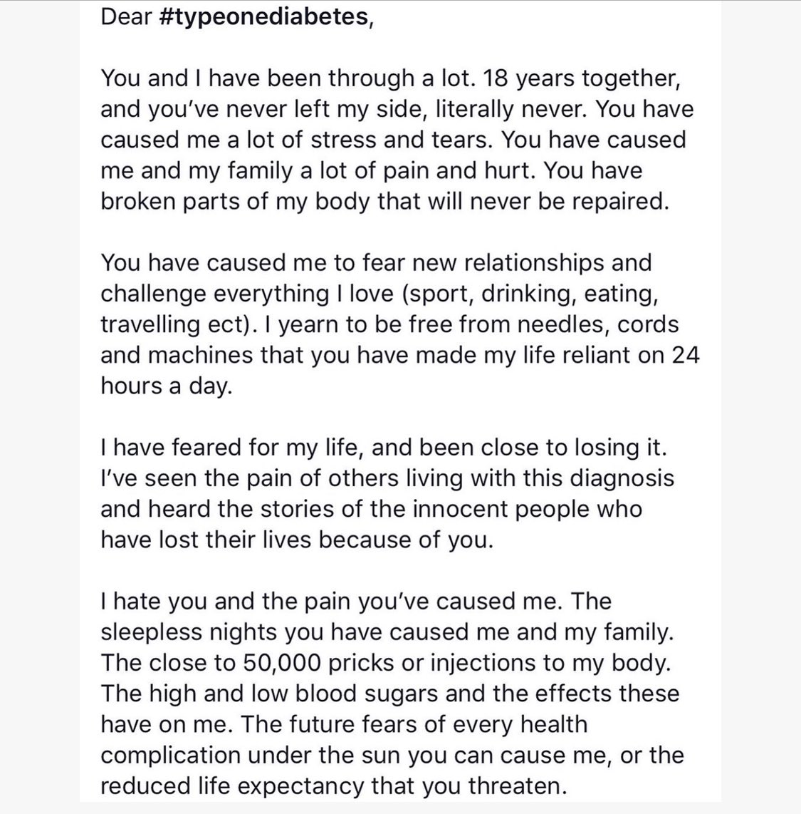 ElizaBart's tweet photo. Today is #WorldDiabetesDay! 💙🌎
This year I‘m joining the @jdrf_canada campaign and re-sharing my letter that I wrote for my 18 yrs living with Type diabetes! #DearTypeOne #JDRF https://t.co/YBywqaCdL7