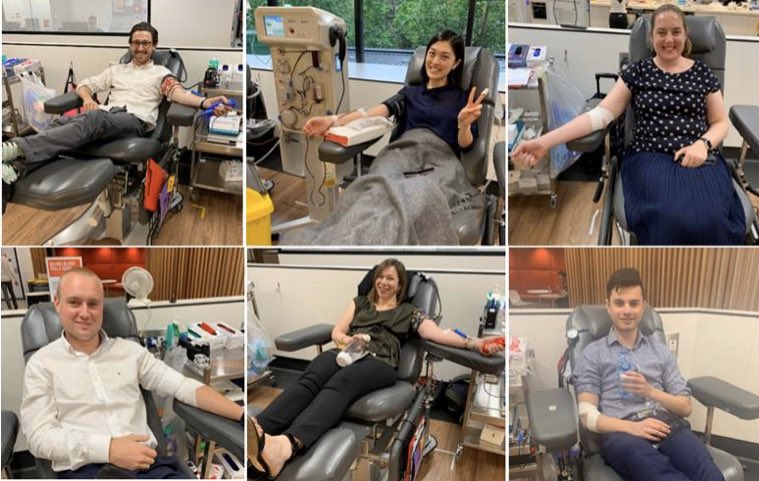 With some donation centres closed due to bushfires, it was a good time for our Melbourne HO team to donate together <a href="/redcrossau/">Australian Red Cross</a>
