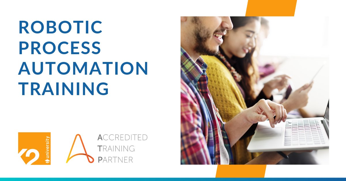 Be at the forefront of #Industry40 and upskill yourself in one of the most in-demand fields, #RPA! K2 University, official Automation Anywhere Training partner, runs online instructor-led RPA training courses. Register now https://buff.ly/2YrNdws