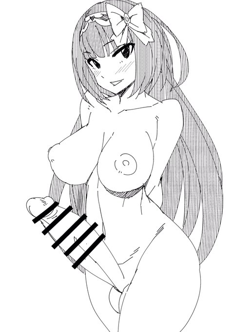 FGOの刑部姫
#ふたなり  #futanari 