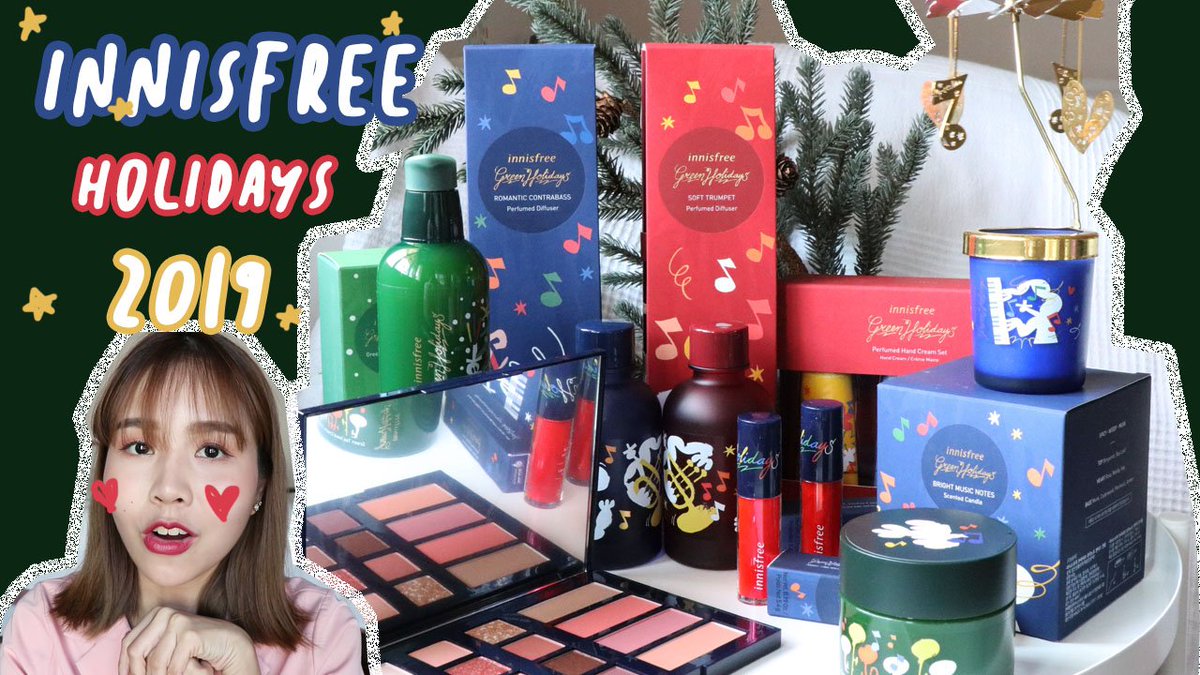 โอ้ยยยย innisfree ออก Holidays 2019 ส่งท้ายปีมาแล้ว อยากจะบอกว่าโครต! น่ารัก! รอบนี้เค้ามีไอเท็มอะไรชวนเสียทรัพย์บ้าง ตามไปดูกัน !!
youtu.be/Fk_EgrqMGqc

#innisfree 
#greenholidays