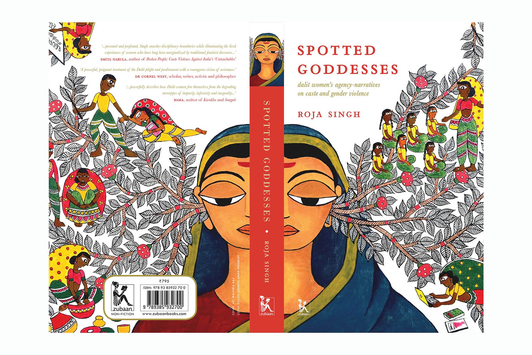 Zubaan Books on Twitter: "New in Zubaan #nonfiction: 'Spotted Goddesses:  #DalitWomen's Agency-Narratives on Caste and Gender Violence' by  #RojaSingh, a consummate analysis of the power structures that shape the  foundation of caste