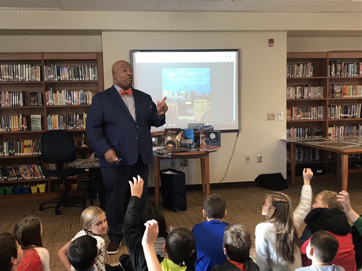 Fantastic author presentation by the amazing illustrator Bryan Collier