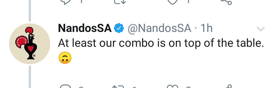 Sino_Nathi's tweet photo. Nandos remain undefeated 😂😂😂😂😂🔥🔥🔥 https://t.co/ZPHJzu7BUL