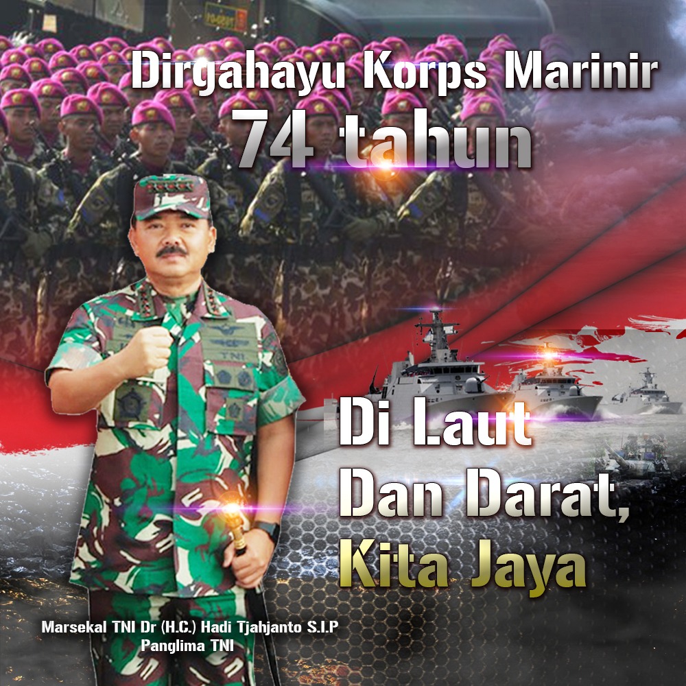 Dirgahayu Korps Marinir "Jalesu Bumyamcha Jayamahe"😎💂#P5TNI #KorpsMarinir #Dirgahayu