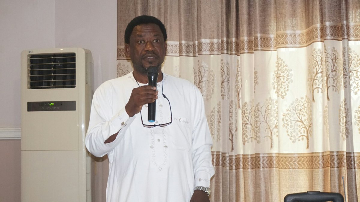 KDPEACECOM's tweet photo. Second of presentation of the day by Mr Terngu Gwar, Kaduna State Coordinator of National Human Rights Commission is on 'the respect for freedom of religion and association as bedrock to sustainable peace.' https://t.co/pbGiK2TwpN