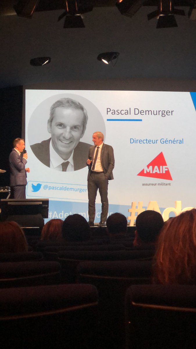 HerveKabla's tweet image. Est-ce que le rôle d’un dirigeant d’entreprise, c’est d’oser ? Réponse positive de @pascaldemurger 

Cela comprend oser faire confiance, et oser se faire confiance, ie avoir une vision. 

#AdetemFactory