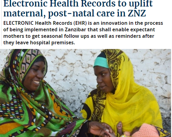 This is how electronic health records uplift maternal, post-natal care in Zanzibar. We are proud of our grantee <a href="/VecnaCares/">Vecna Cares</a> for making this possible. Learn more about the project bit.ly/33MiI3X. #InnovationTZ <a href="/UKinTanzania/">UK in Tanzania</a> <a href="/PalladiumImpact/">Palladium</a> <a href="/costechTANZANIA/">COSTECH</a>