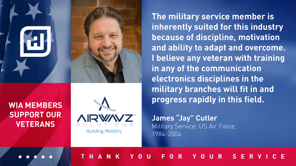 Honoring the military veterans working in the wireless infrastructure industry! wia.org/blog/honoring-… #VeteransDay #veterans <a href="/USDOL/">U.S. Department of Labor</a> <a href="/Airwavz_IBW/">Airwavz Solutions</a>