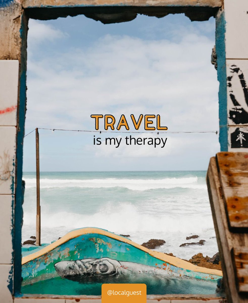 localguestpr's tweet photo. Is traveling your type of therapy? If so come and enjoy the various experiences we can offer you. #LocalGuest https://t.co/jNtiOLjq50