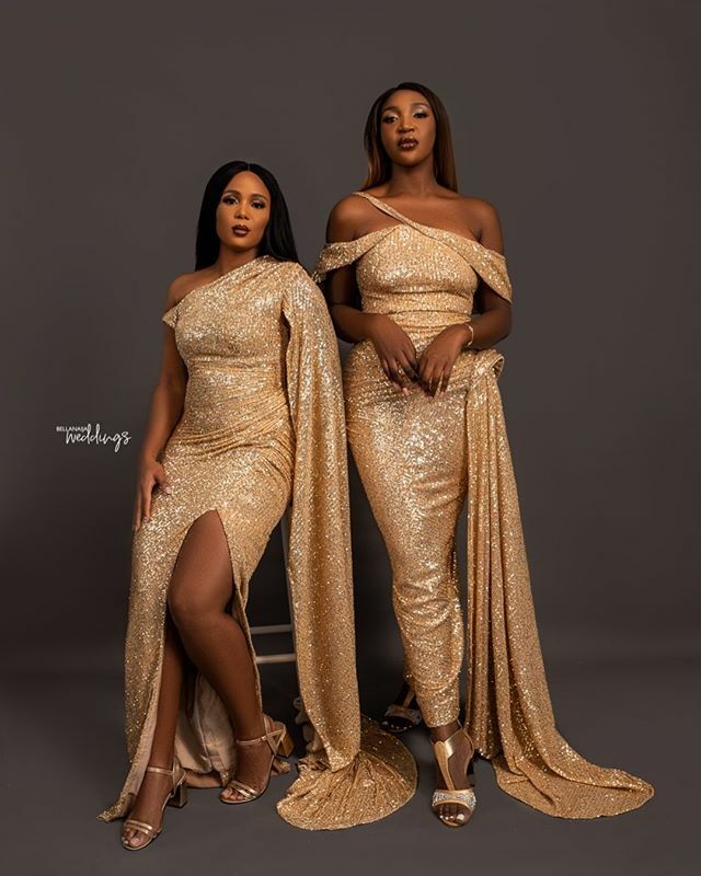 BellaNaijaWed's tweet photo. Stepping into your reception in gold

Get Ready to Pin These Wedding-Worthy Looks from Bibi Bella by #BibiLawrence and #InkEze

See more on https://t.co/oaPPu9d3s7 or link in bio.

Dresses: @bibibellabrand
Belles: @idia.aisien and @ink.eze
Photography: @libartystudios
Makeup: @… https://t.co/gmR47Kv6OB