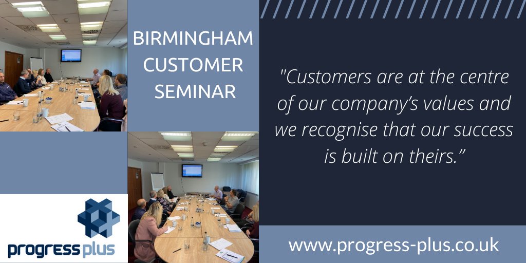 BerkeleyMyles's tweet image. Yesterday’s customer seminar in Birmingham went very well. We had some great discussions and feedback over the morning and afternoon sessions.

#customersatisfaction #progressplus #customerfeedback