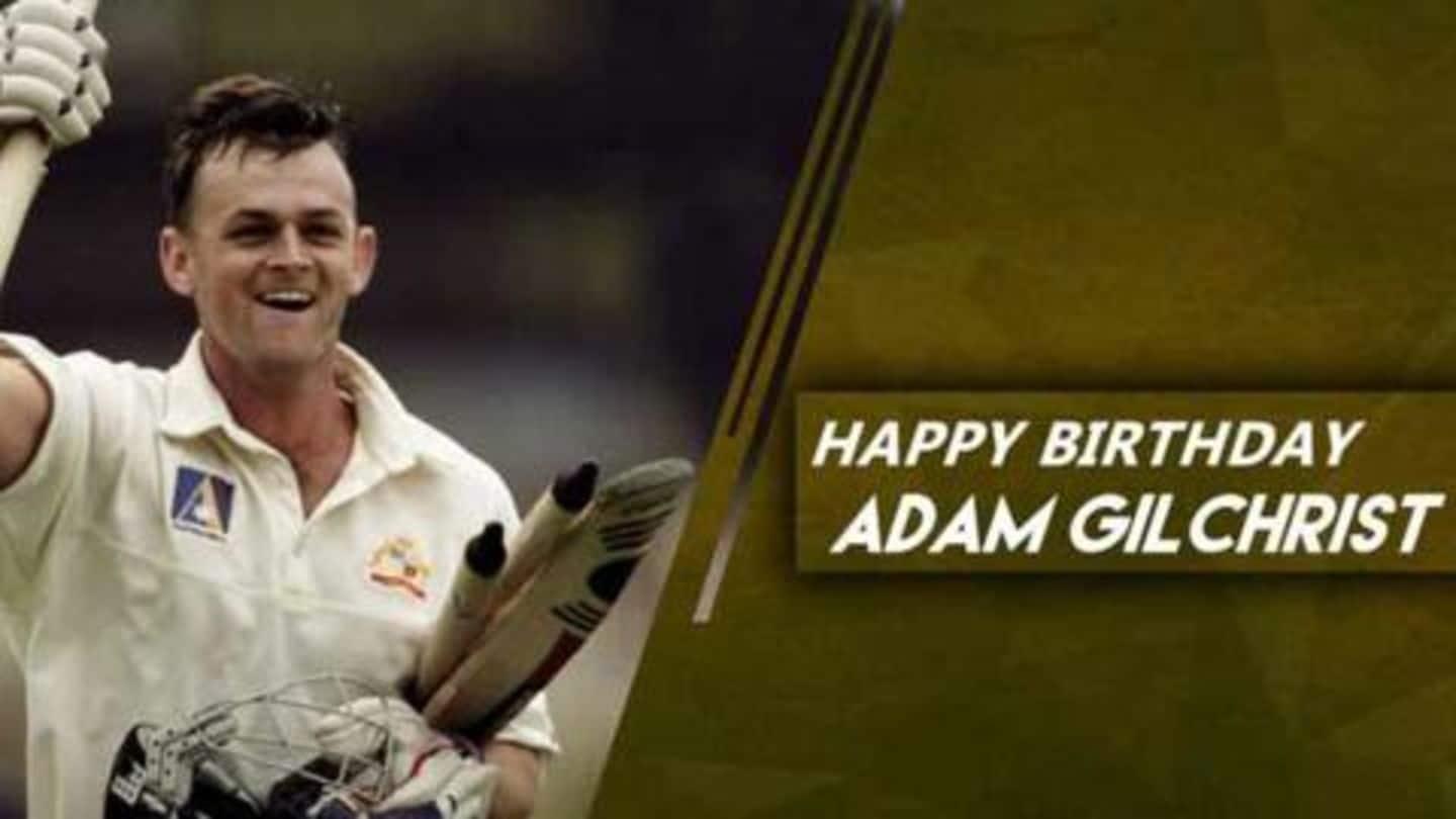 Happy Birthday Adam Gilchrist: Some records held by the legend  