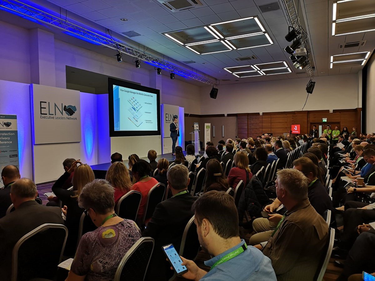 iomart's tweet image. A packed house for our #datamanagement session at the #ExecLN Data protection and Privacy Conference. If you weren&apos;t able to squeeze in, do pop over to our stand to catch up with the #iomart and @cohesity teams 
#ELN #dataprotection #datastorage #dataanalytics