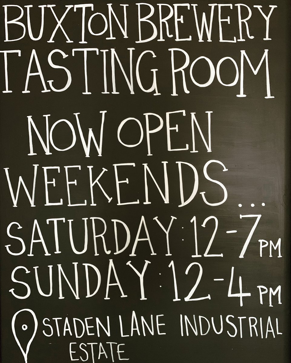 Weekend plans? We love <a href="/buxtonbrewery/">BuxtonBrewery</a> Tasting Room! If you haven’t visited yet - you need to! Open during the weekends 😀