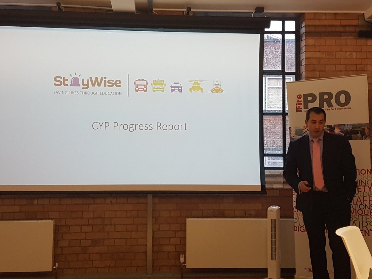 katie_katharine's tweet photo. Good to hear more about the future of #StayWise 2020 from @CBiglandFire at #FirePro19 Looking forward to seeing how this project will support our #CYP delivery in @Hants_fire https://t.co/7RpiOQ9KHX