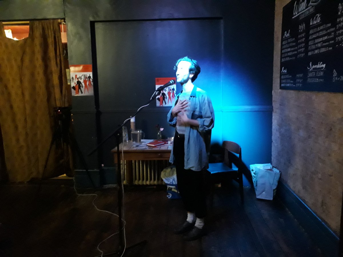 ButlerZanetti's tweet photo. Hello friends. Spineless 5 has happened! A huge thank you to our wonderful performers and our hugely supportive audience. We heard some really brilliant material performed this month. @AHicksonLovence #Susan_Wilson #Alexandra_Butler #David_Atkinson https://t.co/y9o7Ja3VRR