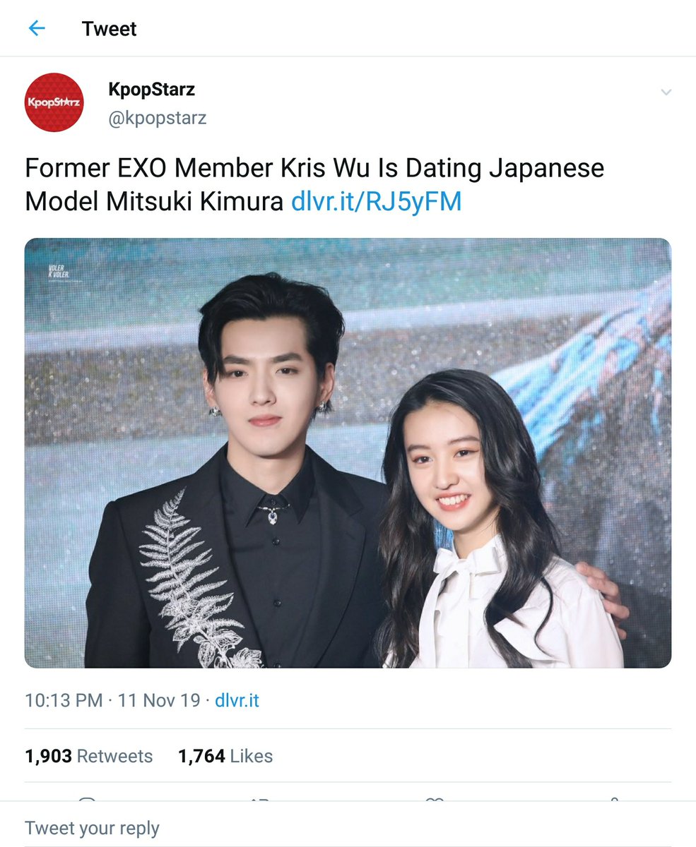 Former EXO Member Kris Wu Is Dating Japanese Model Mitsuki Kimura