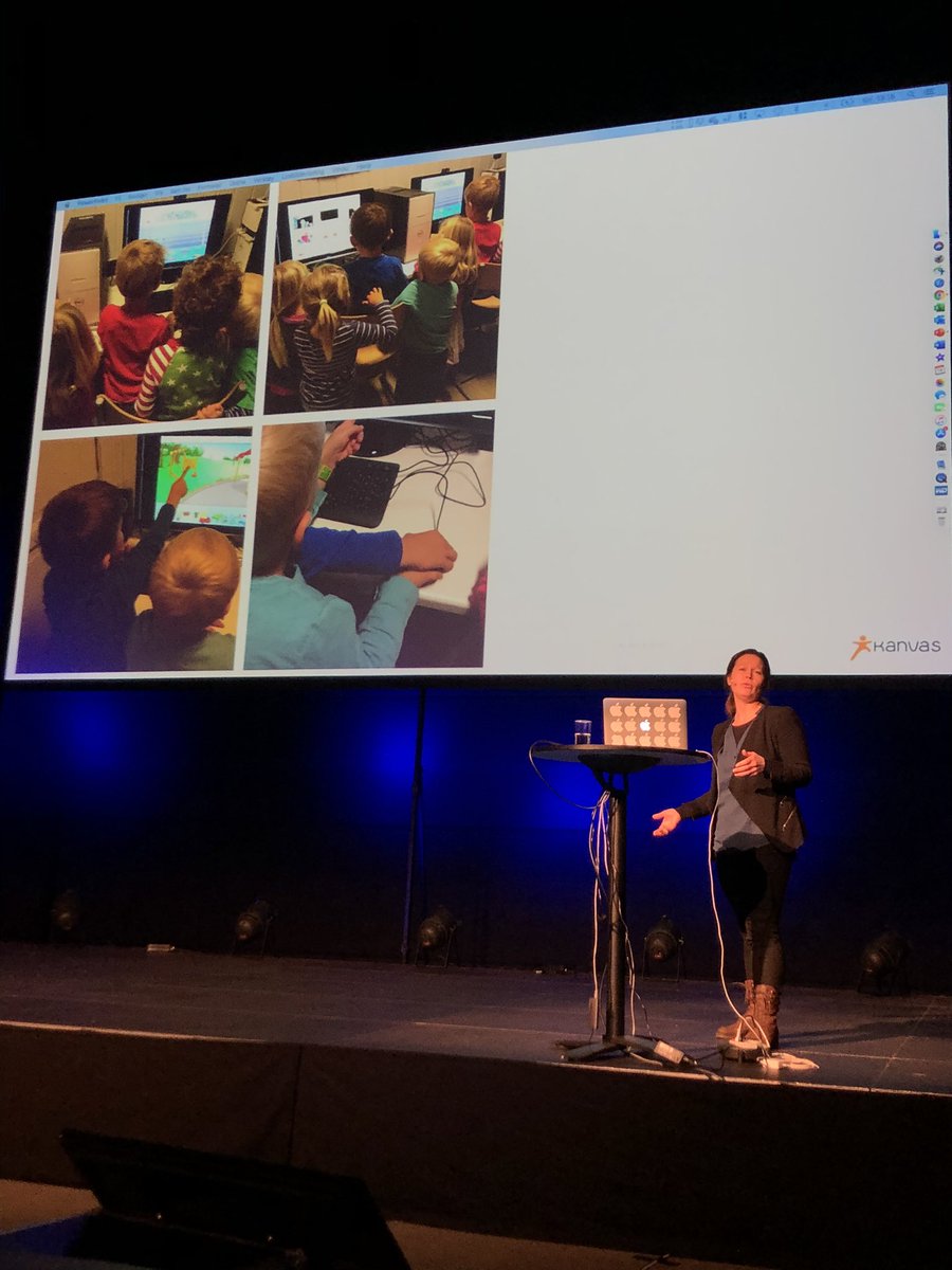 Det handler om å se barnas behov. Løsningen er ikke alltid teknologi, men hvis ikke kjenner til de teknologiske mulighetene, frarøver vi barna også mulighetene,  Cathrine Frageøl Darre fra Kanvas barnehage #statpedspot2019