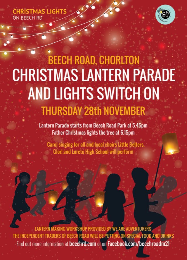 Do come and join us on Chorlton Green 28th November for the start of the festive season. Can’t wait to hear our choir perform with <a href="/LittleBelters/">Little Belters</a> glor.org.uk #chorlton <a href="/chorltontraders/">Chorlton Traders</a> <a href="/loretochorlton/">Loreto High School</a> 🎶🎄