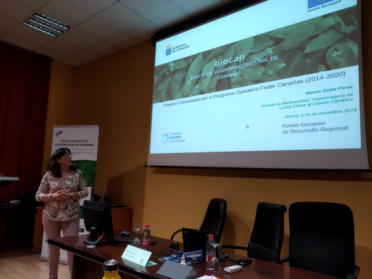 GbifEs's tweet photo. @GBIF @EFE_Murcia @RJBOTANICO @Latizal_SL @RM_Agua @mediambientcat @AytMolinaSegura @obsdelmar @diba @gob_na @REDIAM_Oficial @Ingurumena_Eus @UMU @mitecogob @MAmbienteRioja @CCyEAAragon @FBiodiversidad @GVAagroambient @territoriocan @UA_Universidad @SIBICorg @IEOMurcia @LifeIntemares @lifefluvial @FECYT_Ciencia @CCiudadanaEs @Ibercivis @CiudadCiencia @CCiutadana @Cos4Cloud @leobejarano @cdalmases @frangica_sal @sostAMB @tejeRedes @PENCHO3 @anasequero @LSalinas184 @Agenda21Molina @OrthemSAU @caermurcia @Regmurcialimpia @MarmenorKO @mvalbala @asociacionanse @CienciasMarUA @submon @ORMurcia @PAcToMarMENOR Pasamos a Nieves Zurita de @territoriocan que nos presenta el Banco de Datos de la Biodiversidad de Canarias (#BIOCAN) disponible en https://t.co/IDxyDl86Oy

Es el registro oficial de la biota de Canarias con galerías, mapas, estadísticas y herramientas de análisis.

#InfoBio2019 https://t.co/a6zNzj2xPU