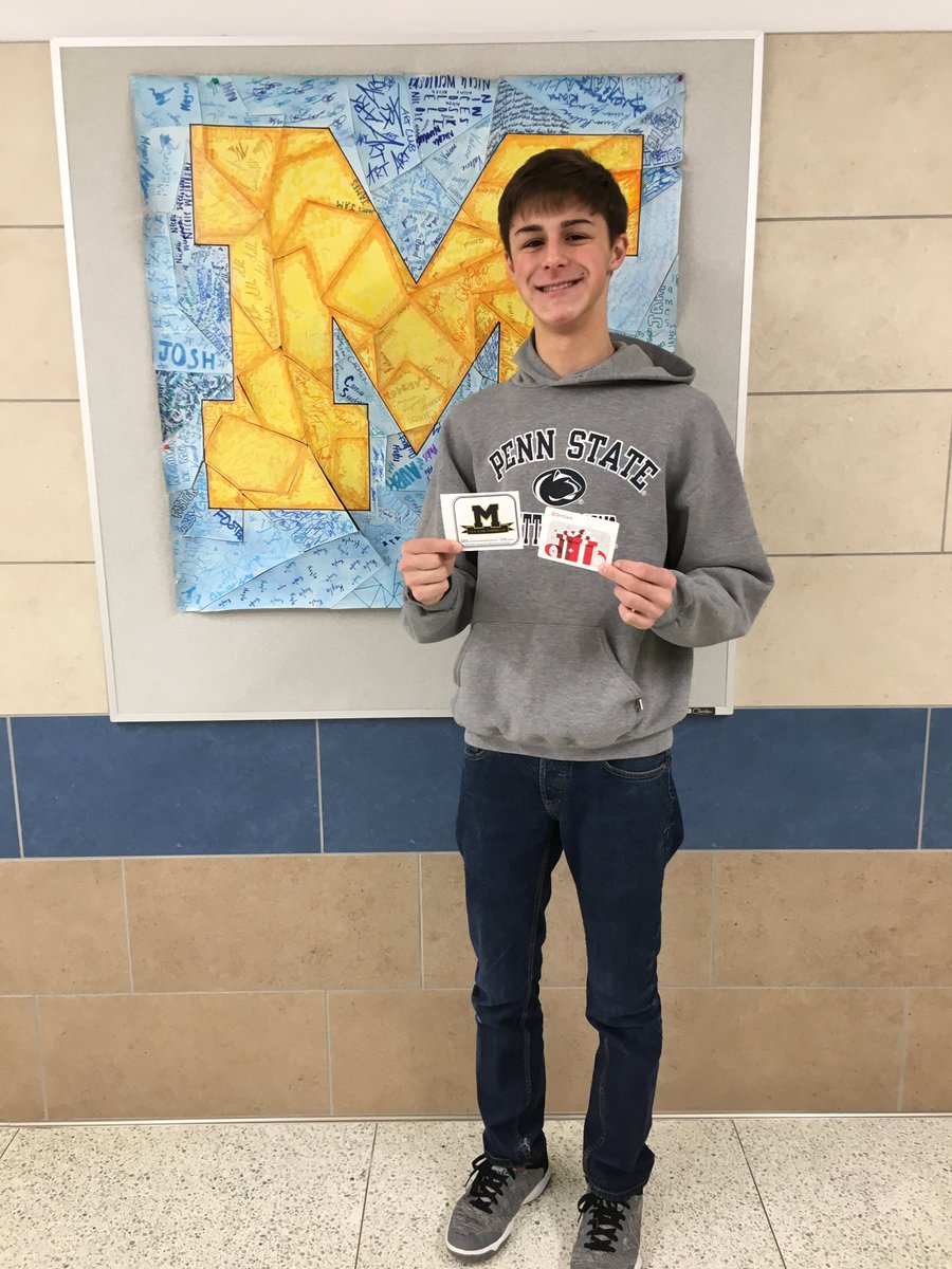 Congratulations to Muhlenberg High School M-ticket winner Tim Dietrich. Thanks for making a difference! <a href="/muhlsd/">Muhlenberg SD</a> <a href="/MikeMish10/">Mike Mish</a> <a href="/eschaeffer76/">Eric Schaeffer</a> <a href="/owlhoop44/">Lori K Morris</a> #Muhlpride