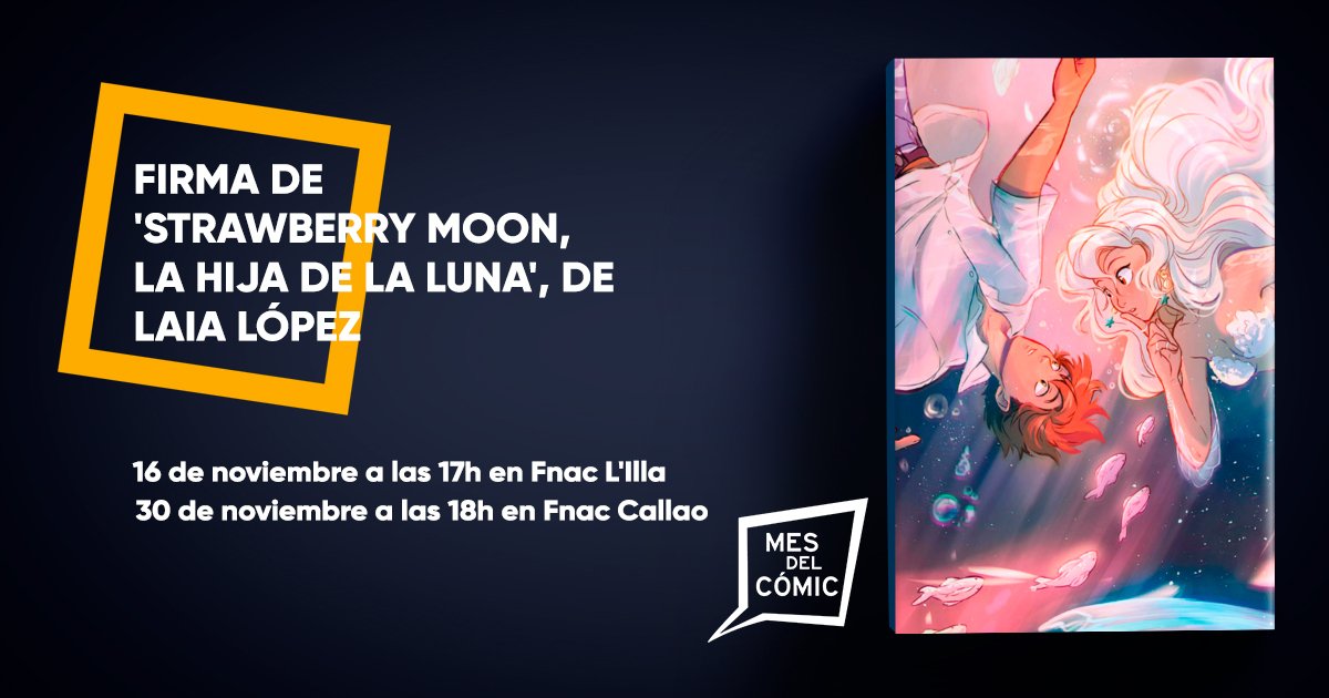 Fnac Cómics on Twitter "En el MesDelCómic tenemos a Laia López con