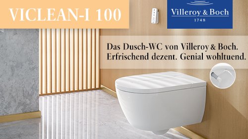 Das revolutionäre Dusch-WC ViClean-I 100 aus dem Hause <a href="/VilleroyandBoch/">Villeroy & Boch</a> verbindet #Design und #Innovation für maximalen #Komfort und höchste #Hygiene. 

Überzeugen Sie sich selbst 
👉 skybad.de/viclean-i-100